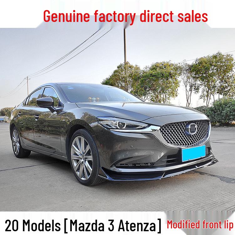 Передний спойлер и боковые юбки для Mazda Atenza: Подходит для 20 моделей, Бампер против столкновений, Комплект обвеса для Mazda 6