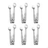 6 штук мини-щипцов для сервировки закусок и кофе