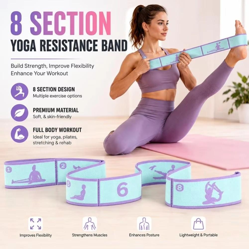 Stretching Band Yoga Stretching Belt Elastic Yoga Elastic Strap Yoga Resistance Bands Pilates