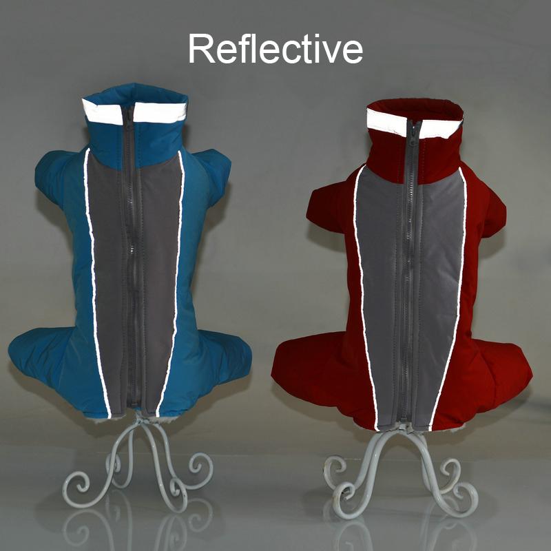 Winter Warm Dog Clothes for Small Dogs Cat Waterproof Puppy Overalls Chihuahua Down Jacket Coat Yorkies Costume Pet Jumpsuits