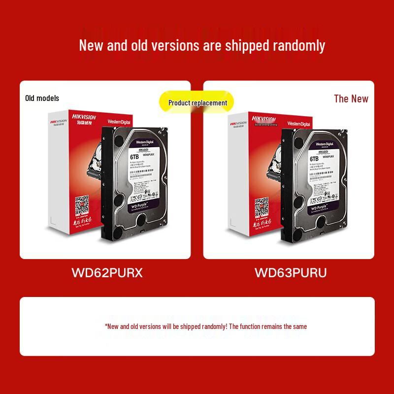 Hikvision WD Purple Surveillance Hard Drive