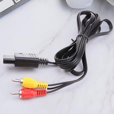 AV-кабель Композитный видеошнур AV-кабель к RCA Аудиовидео AV-кабель Шнур Аудио ТВ Видео Шнур для Nintendo 64 GameCube SNES SFC