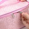 Fashion Leather Squar Portable Beauty Women's Makeup Bag Cosmetic Organizer Storage Wash Bag