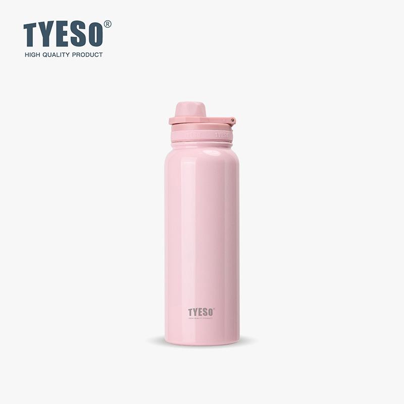 TYESO Спортивная термобутылка из нержавеющей стали, портативный стакан, сохраняет холод и тепло, термокружка, автомобильная термокружка