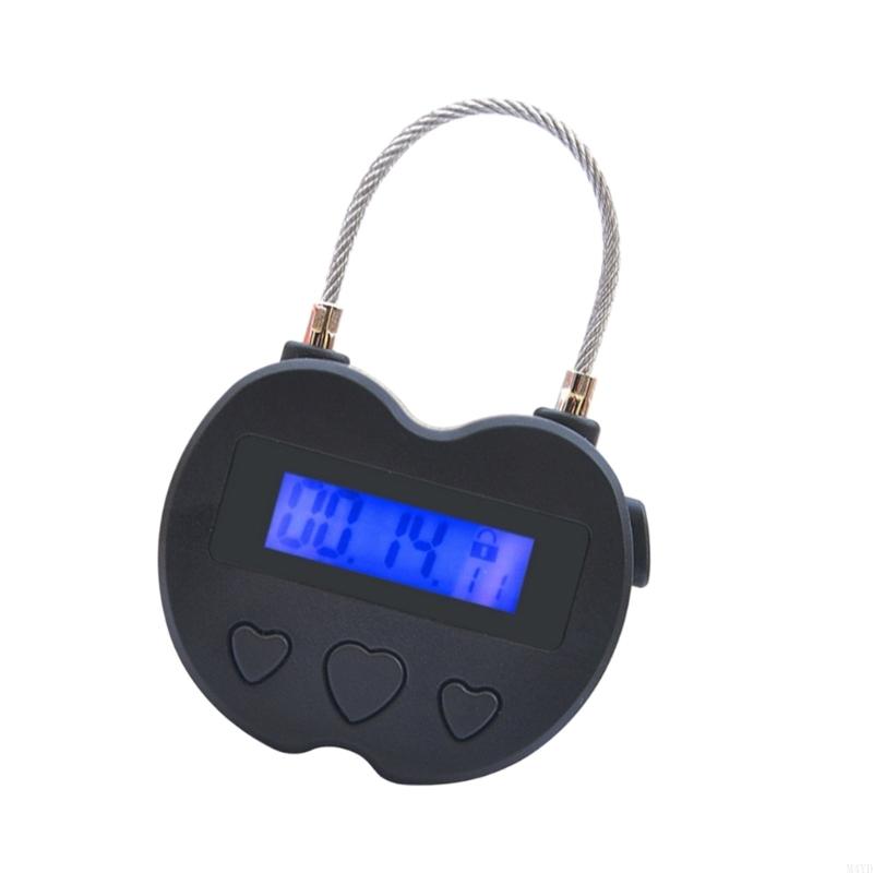 USB-перезаряжаемый временной кодовый замок с ЖК-дисплеем, временной замок для дома, офиса, спортзала и школы, прочный, M4YD