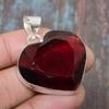 Мозамбикский гранат, драгоценный камень, подвеска из стерлингового серебра 925 пробы ручной работы для женщин