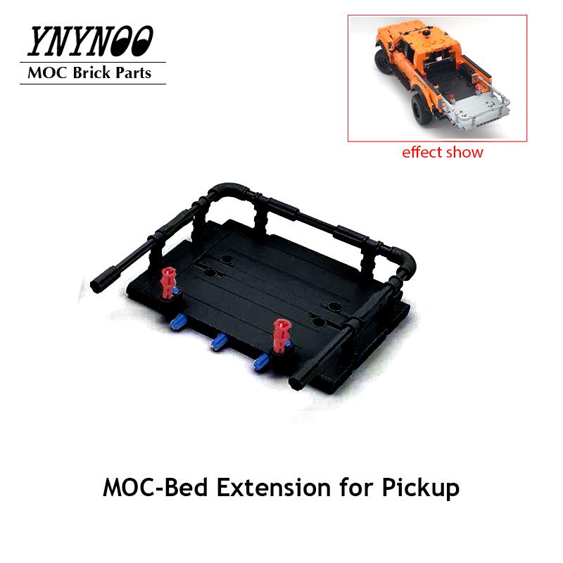 Подходит для пикапов F-150 Raptor 42126 Набор кирпичиков Автомобиль MOC Фаркоп Кран Платформа Крышка Модифицированные строительные блоки Сделай сам Игрушки Подарки