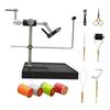 Rotary Fly Tying Vise Fishing Tieing Tools Practical Bodkin Scissors Aluminum Alloy Making