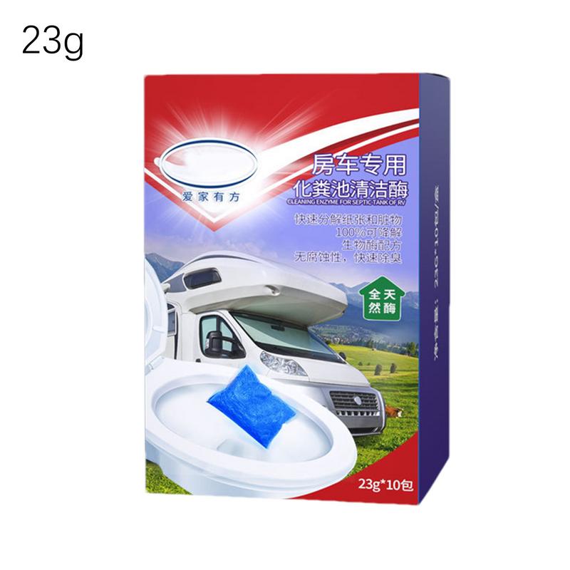 Средство для удаления фекальных отходов из черного бака для автофургона 230 г. Средство для разложения фекалий в черном баке для автофургона, предотвращающее засорение туалета для автофургона, дезодорант для туалета для автофургона.