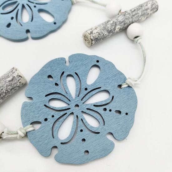 Starfish Wall Pendant with Cotton Rope Simple Installation Beach Theme Rustic Nautical Sea Star Fish Hanging Ornament