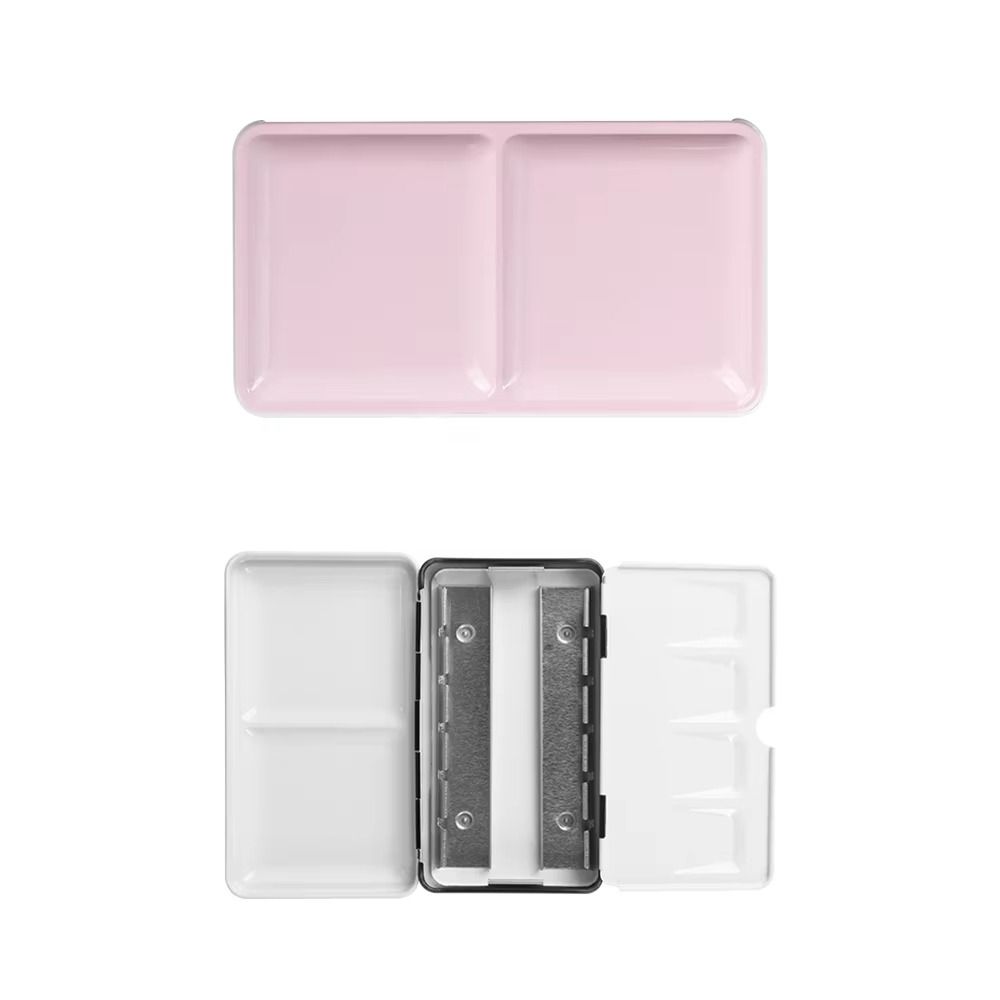 Empty Watercolor Storage Half Pans Watercolor Paint Box Multi-function Painting Box  Student
