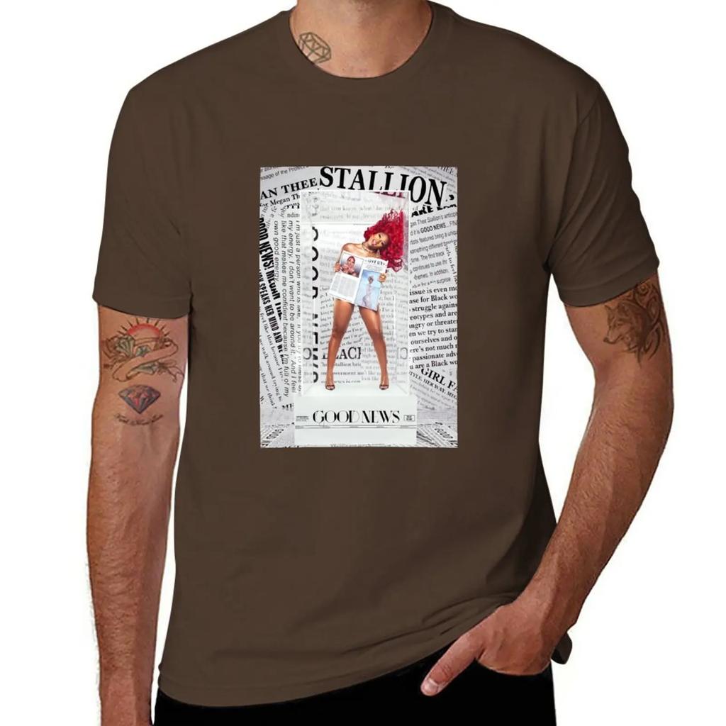 Megan thee stallion T-Shirt Short sleeve tee aesthetic clothes workout shirt