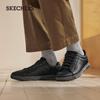 Skechers Мужская ретро-обувь на плоской подошве для повседневной носки 210946