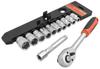 1/2" SOCKET WRENCH SET 12 PIECES - E-400-1951