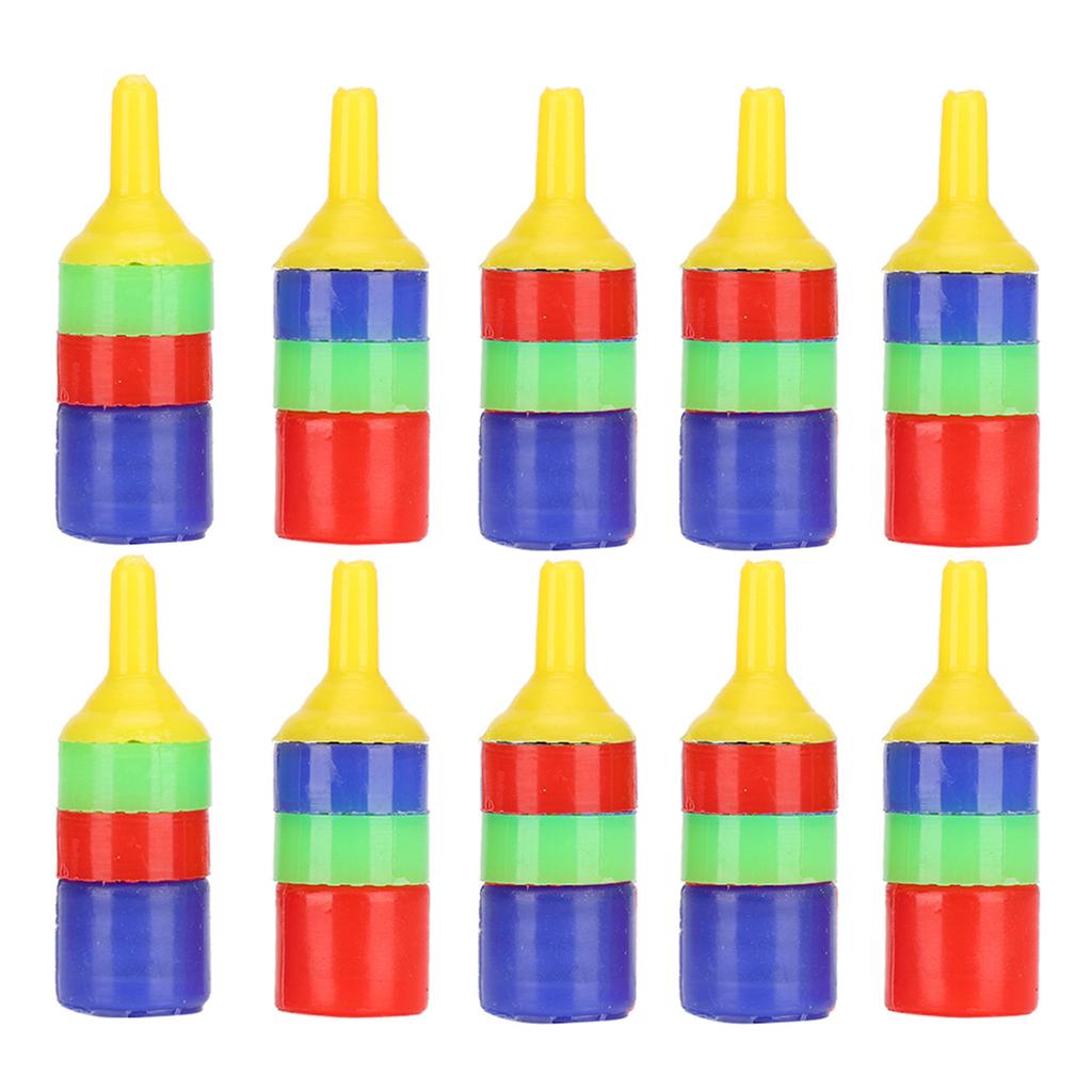 10pcs Fish Tank Air Stone Bubbles Release Oxygen Increasing Diffuser High Efficiency Aeration