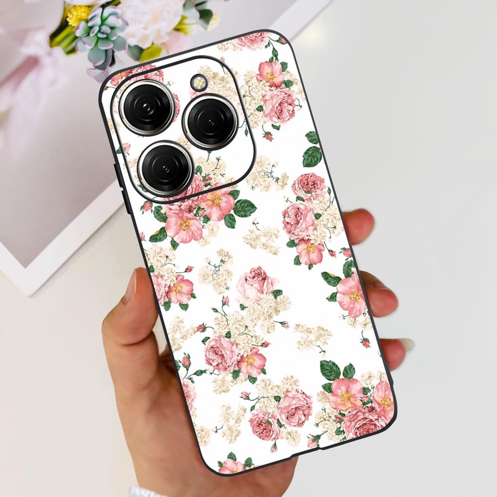 Для Tecno Spark 20 Pro Чехол KJ6 Роскошный Конфетный Расписной Чехол Мягкий Силиконовый Чехол Для Tecno Spark 20 Spark20 Pro Корпус Funda