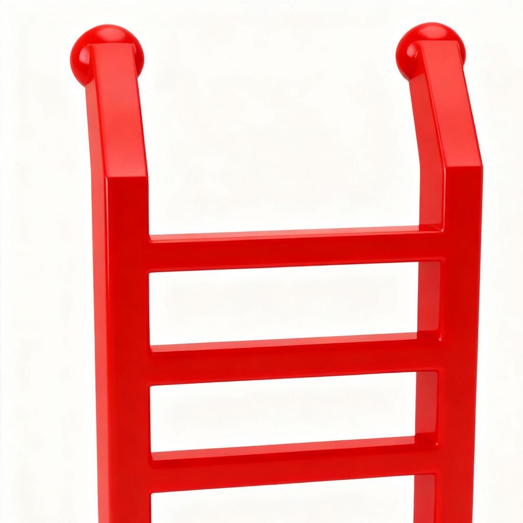 Decal For Car Adhesive No-Drill Decoration Car Exterior 3D Ladder Shape Decal For Bumper Hood Door Commuting Travel Family