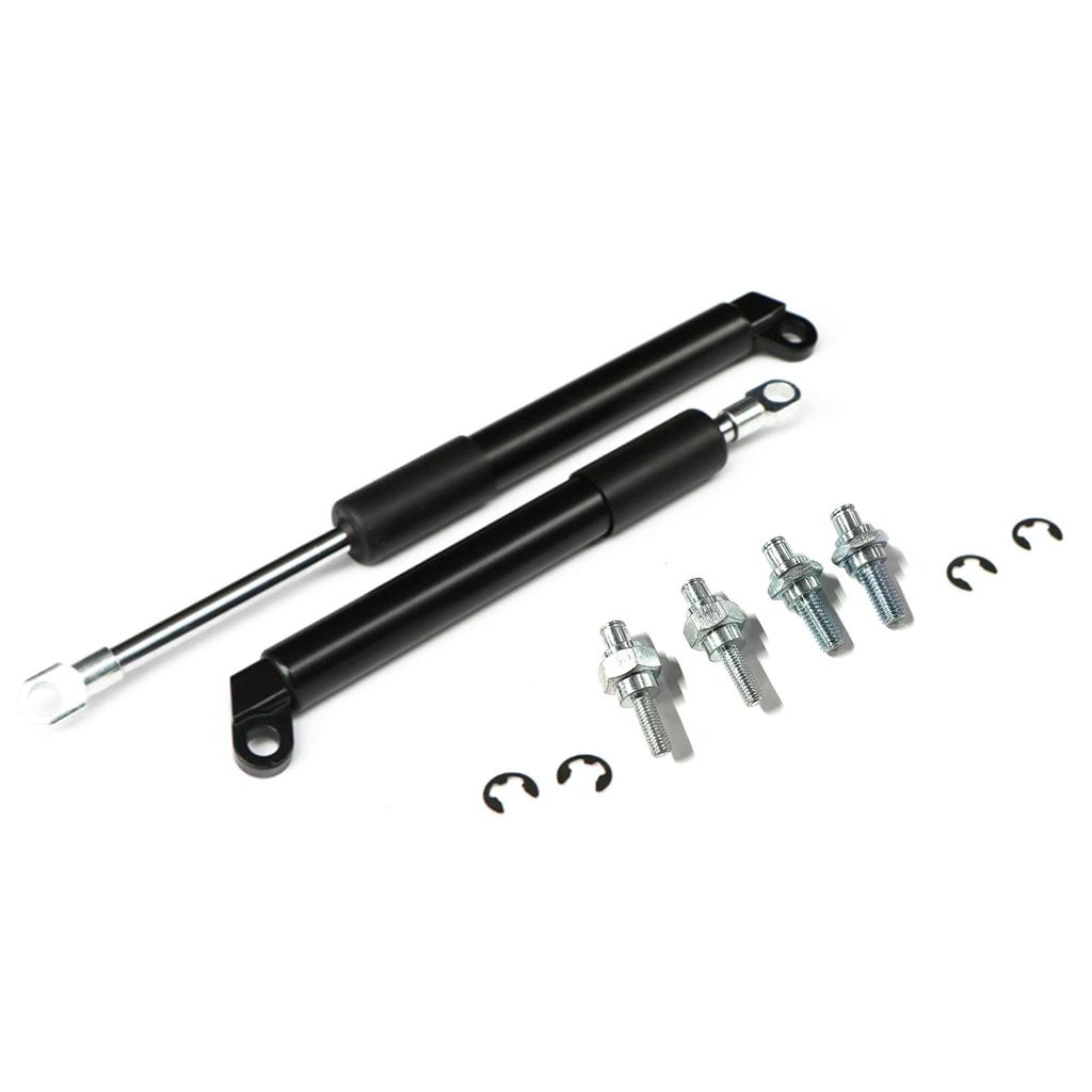 Комплект из 2 демпферов подъема задней двери из нержавеющей стали, подходит для RangerT9 XL XLT Wildtrak 2022-2023, быстрая установка