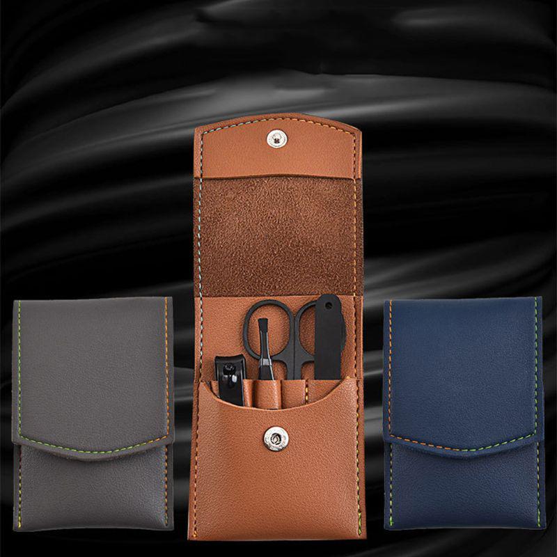 4 шт., ножницы для стрижки ногтей из нержавеющей стали для маникюра и педикюра, дорожный инструмент для ухода за волосами