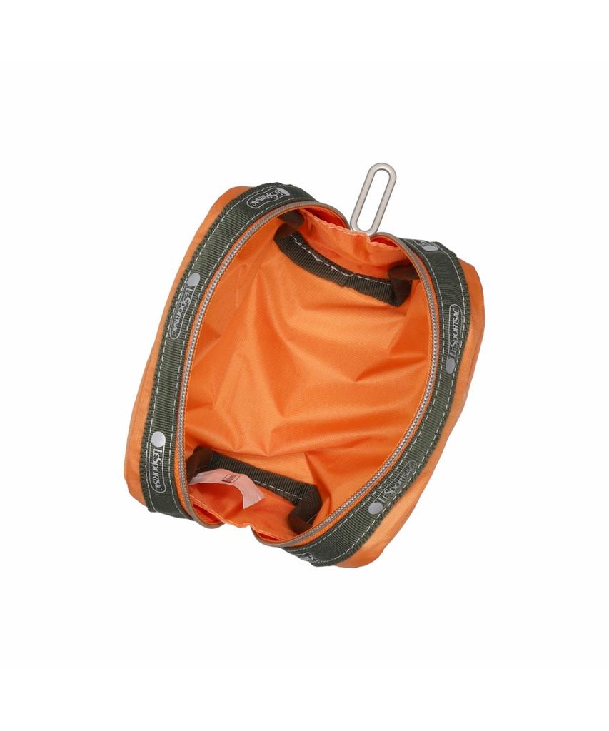 Lesportsac Пэчворк Оранжевое Пламя Квадратный Essential Косметичка [2264.Lc74]