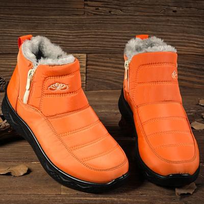 Модная зимняя женская хлопковая обувь 2024 года, новые унисекс-ботинки из утепленного плюша, теплые зимние ботинки больших размеров для женщин, короткие ботинки для мужчин, сапоги для рыбалки