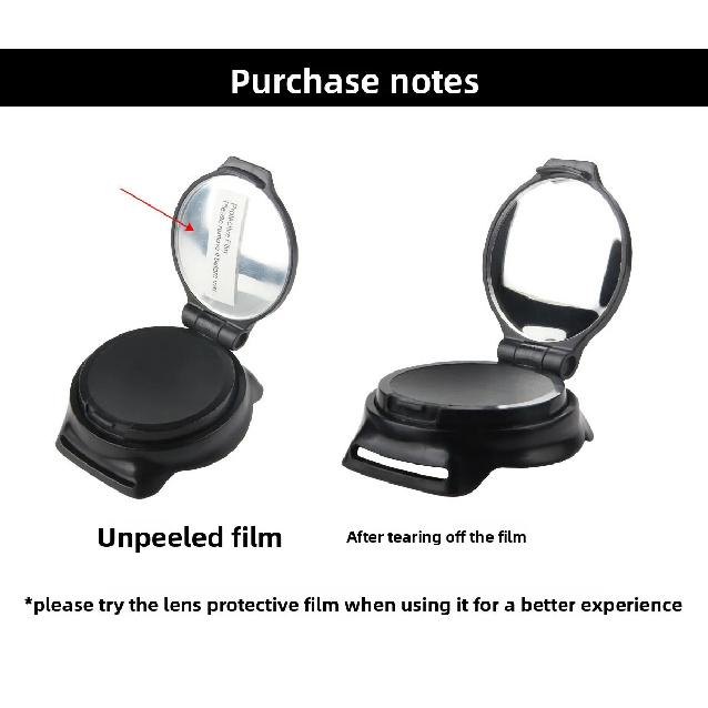 Bicycle Rearview Mirror Mini Hand Strap 360-degree Rotating Mirror Riding Accessories and Equipment