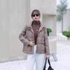 Autumn and winter new down jacket women's short light and thin stand-up collar slim white duck down pressed jacket