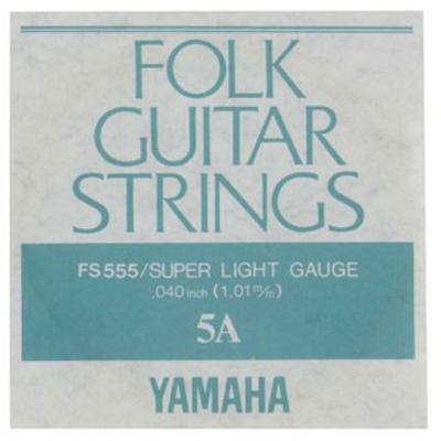 FS555 5A Folk Guitar Strings Super Light Gauge 040 5 струн свободно Yamaha [1 струна]