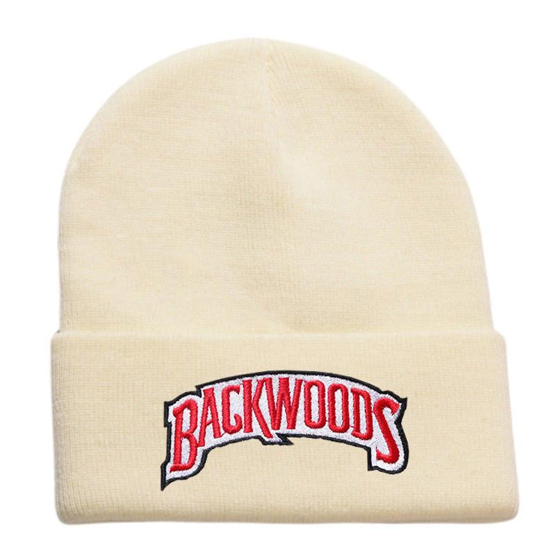 Вышитая шапка-бини Backwoods с регулируемой посадкой для уличной моды и холодной погоды