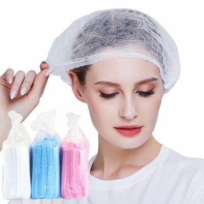 100 шт. шапочки для волос 21 дюйм одноразовые накладные шапочки для волос эластичные шапочки для волос для красоты кухни салона красоты ванны