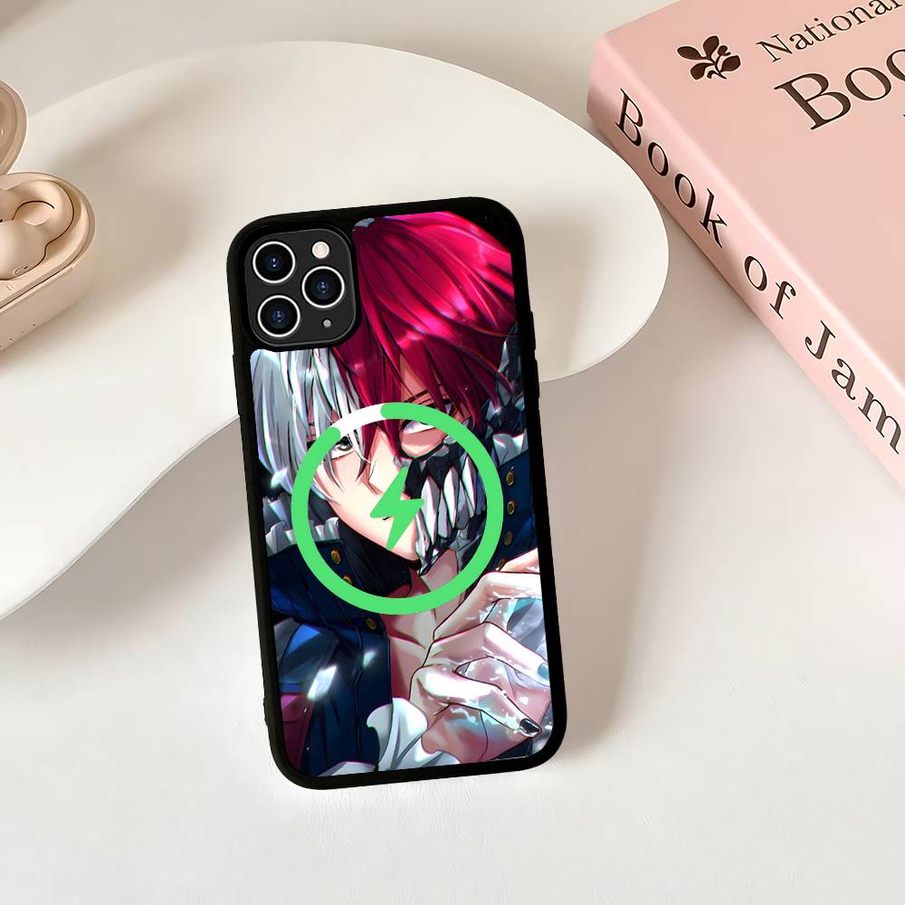 My H-Hero Academia D-Deku For Magsafe Magnetic Case For IPhone 17 Air 16 15 14 13 12 11 Pro Max Plus Wireless Charging