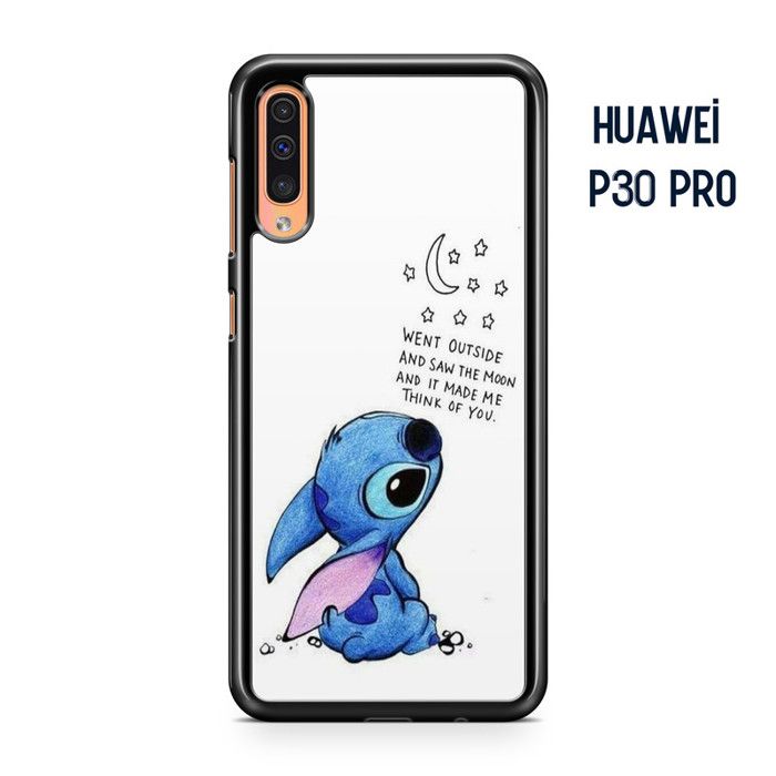 Coque de téléphone - Coque en Folie - Compatible Huawei P30 Pro Stitch Disney Lilo et Stitch Univers Ref 7215