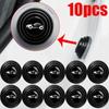 10pcs Car Door Anti-shock Silicone Pad Hood Trunk Anti-collision Stickers Soundproof Shock Absorber Buffer Gaskets Auto Exterior