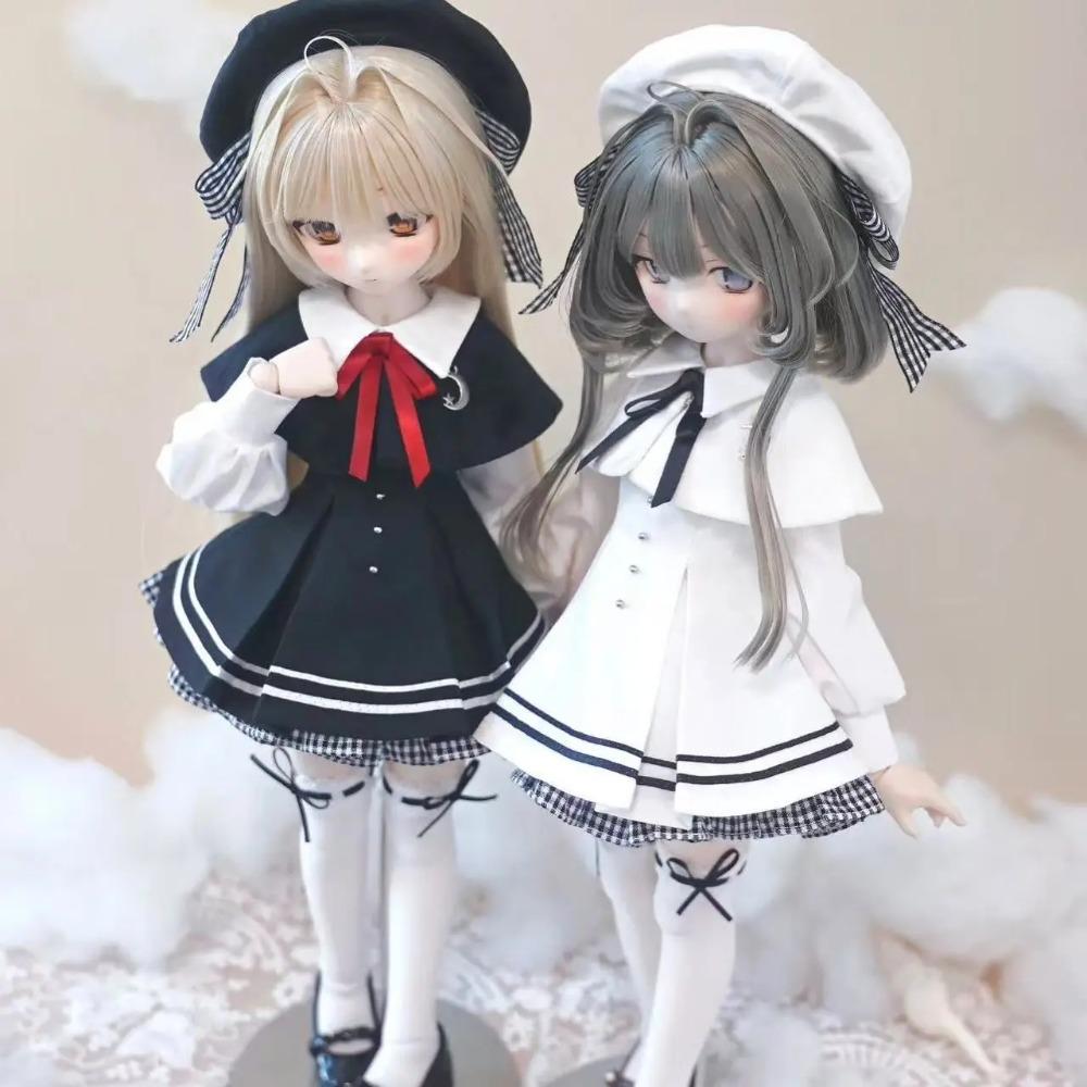 Новое поступление 1/4 кукольная одежда Костюм для 45 см BJD куклы Модная одежда Игрушки для девочек Одевалки Игровой домик Аксессуары для кукол, Без куклы