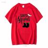 Santa Squad Christmas festive Mens T shirt secret holiday xmas gift vintage Washed Top For Everyday Wear homme Casual graphic