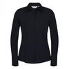Russell Collection Womens/Ladies Polycotton Slim Long-Sleeved Shirt