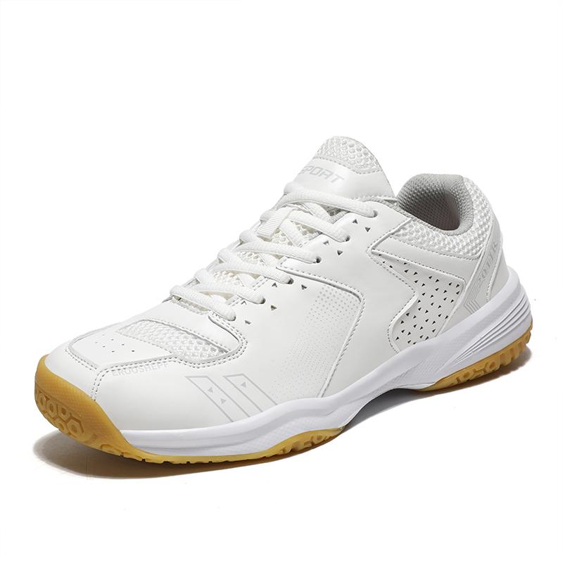 Fashion Men Badminton Shoes Outdoor Sneakers Gym Tennis Trainers Volleyball Table Tennis Sneakers Casual Breathable Sports Shoes Couple