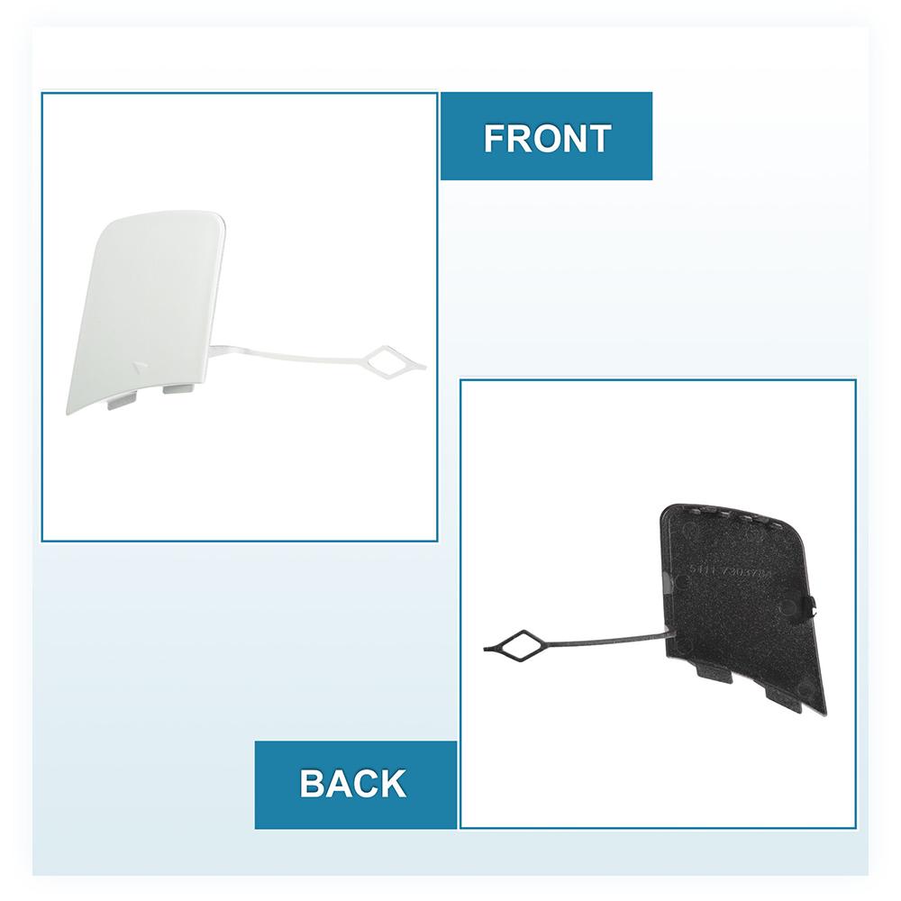 1 x Front Bumper Tow Hook Cover Replacement 51117345034 For BMW X1 E84 2012-2015