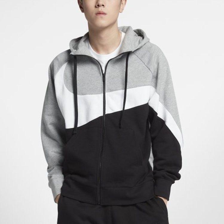 Nike Sweatshirt Men's Gray White AR3085-063