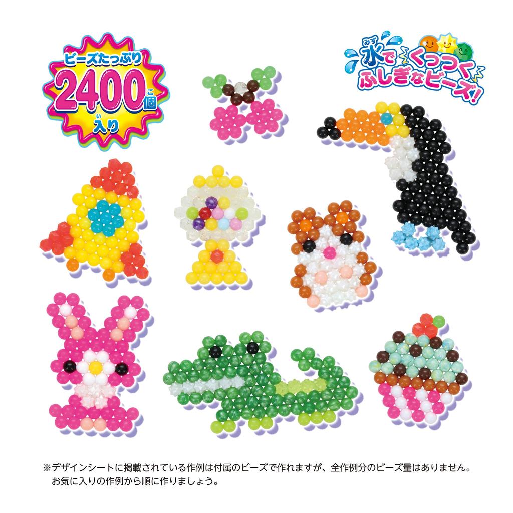 Epoch Aqua Beads Bead Set AQ-374 ST Mark Certified Water Stick Together Making Toy Ages 6 and Up