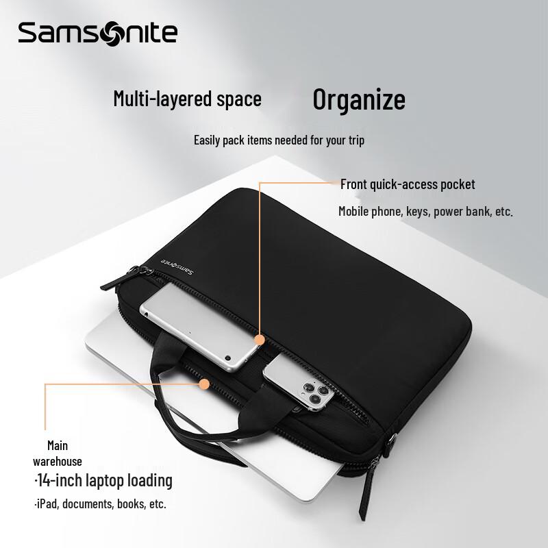 Сумка Samsonite Business через плечо для ноутбука - 14 дюймов