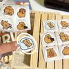 Capybara Scrapbook Sticker Decal Animal Decorative Scrapbook Decal Self-Adhesive Capybara Stickers Animals Decals for Laptop
