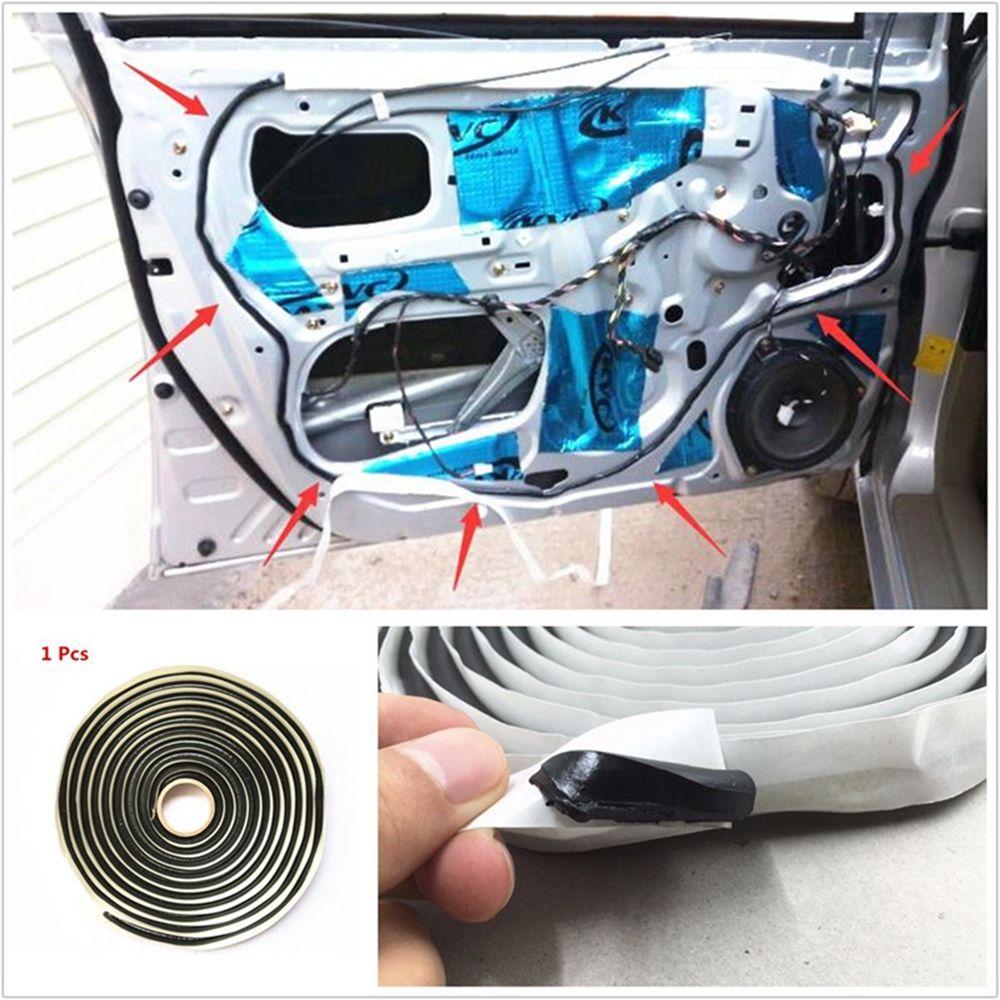4M Practical Black Retrofit LED Headlight Glue Butyl Rubber Car Reseal Strip Sealant Glue