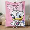 Custom 1pc Donald Duck Adventure Blanket, Soft And Comfortable Blanket, Casual Warm, Camping Travel Blanket, Birthday Gift Q91034