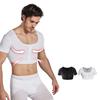 Men's Breathable Tight Body Shaping Seamless Strong Pressure Abdomen Chest Vest