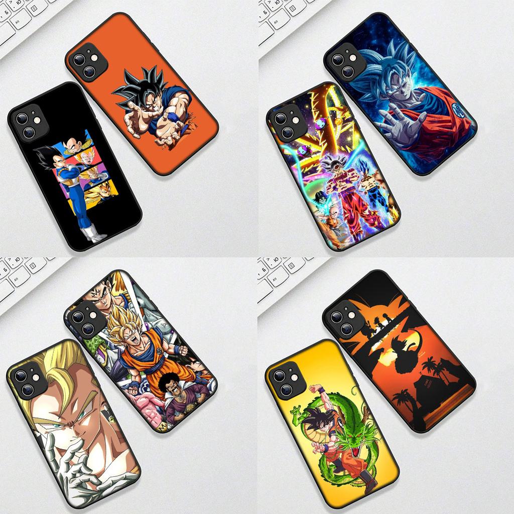 Cover for Apple iPhone 17 16 Plus 13 12 Pro Max Mini X XR Xs ProMax 16E 15+ 17+ Air Phone Case Dragons Gokus Balls Gogeta Super