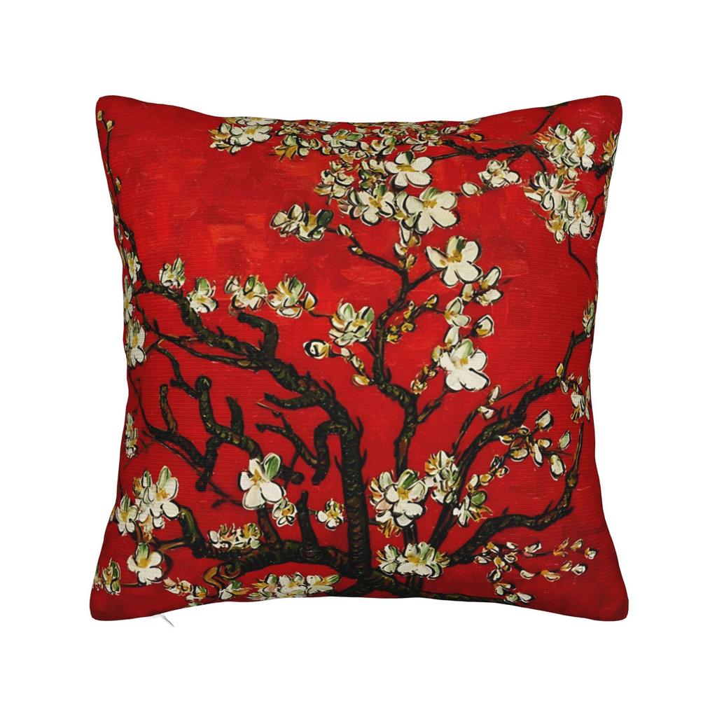 Van Gogh Square Pillow Case Field Oil Painting Cushion Covers Customized Zippered Decorative Pillowcase for Home xcm