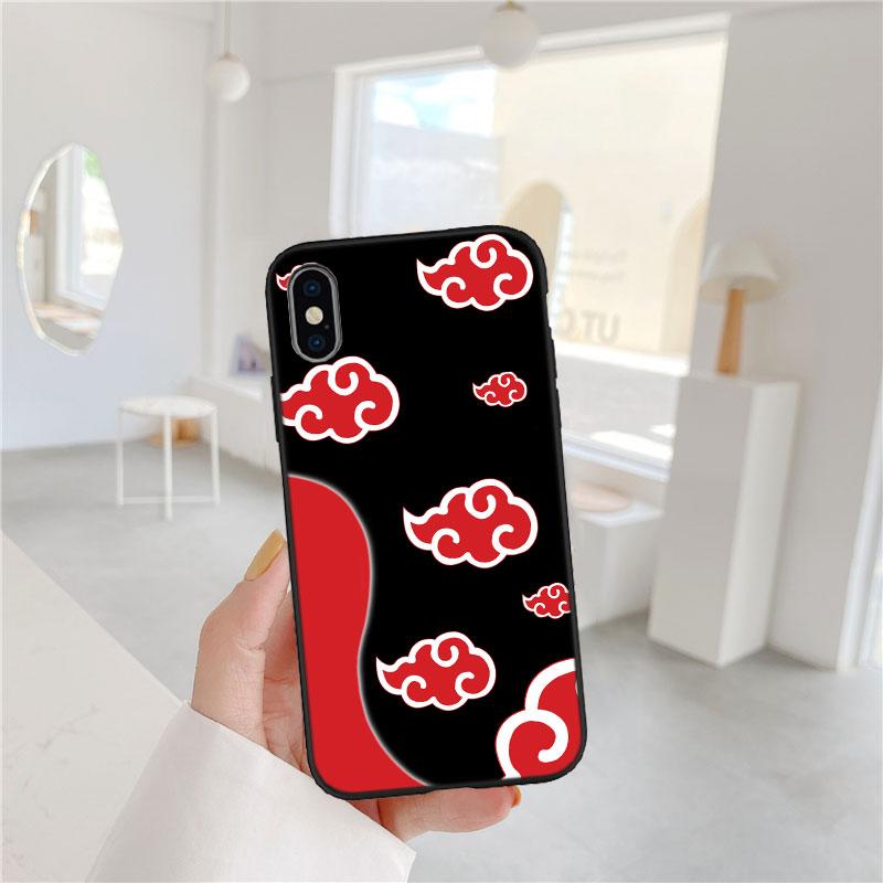 LO69 Naruto LOGO Soft Shell Phone Case for iPhone SE X XS XR 11 16E 17 Pro Max Air 8 7 6 6s Plus