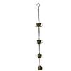 Iron Art Vintage European Rain Chain for Garden Balcony Drainage Hand Painted Decorative Water Guide