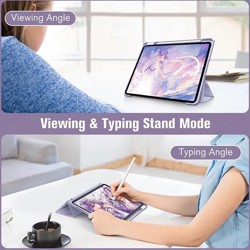 For Xiaomi RedMi Pad SE 8.7" 11" Case RedMi Pad 10.61" Pencil Holder Cover MiPad 7 6 5 Pro 11 inch Tablet Auto Sleep Funda Cover